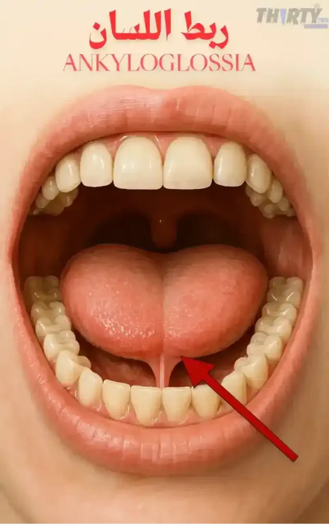 ربط اللسان Ankyloglossia