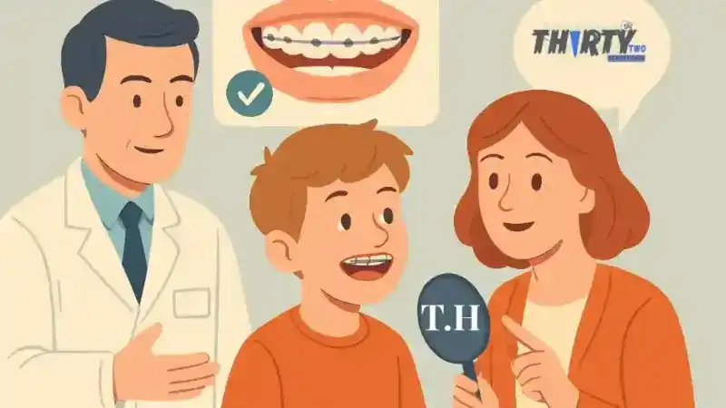 الأسنان ومخارج الحروف: كيف تؤثر صحة الفم على وضوح النطق؟ 3 تقويم الأسنان والنطق