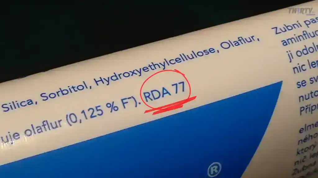 قيمة التآكل النسبي للعاج RDA